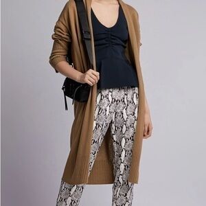 emma & ashley design snake print reptile set track suit 2 piece outfit L